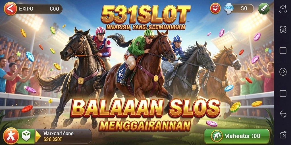 Tampilan menawan dari gameplay Racing di 531SLOT.