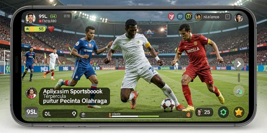 Tampilan gameplay yang menarik dari aplikasi Sportsbook 9SL.
