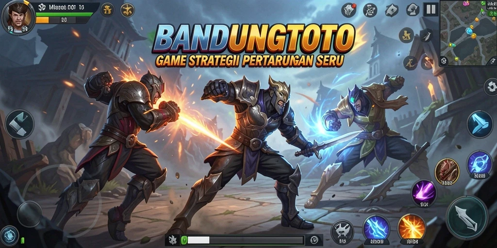 Screenshot menampilkan momen seru dalam pertarungan SLG.