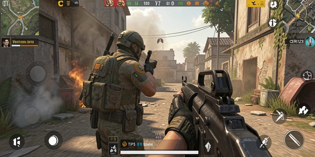 Gameplay seru dan menegangkan dalam CERI123.