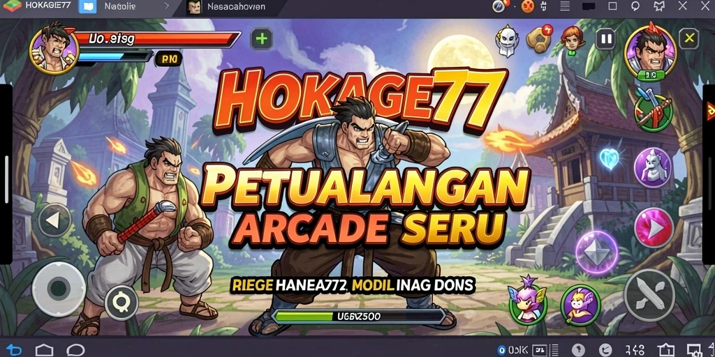 Tampilan gameplay HOKAGE77 yang menegangkan dan penuh aksi.