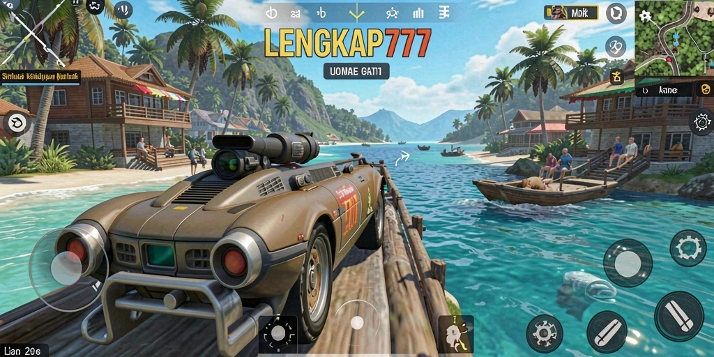 Tampilan gameplay LENGKAP777 yang menarik dan interaktif.