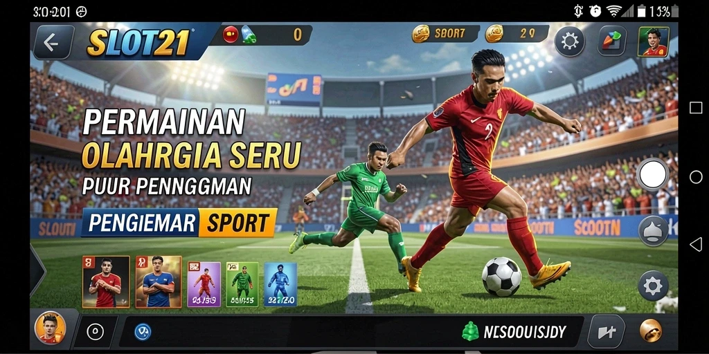 Tampilan permainan SLOT21 yang mengasyikkan dalam olahraga kompetitif.